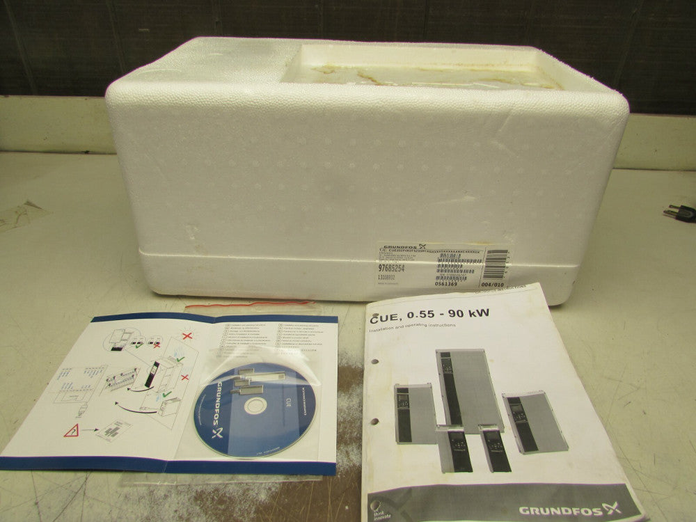 GRUNDFUS CUE202P4K0T5Z55H1XG , 4.0 kW INVERTER, 380-500V, 3ph, NOS! MAKE OFFER!