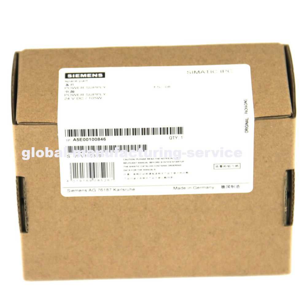 NEW Siemens A5E00100846 PLC Power Supply Module