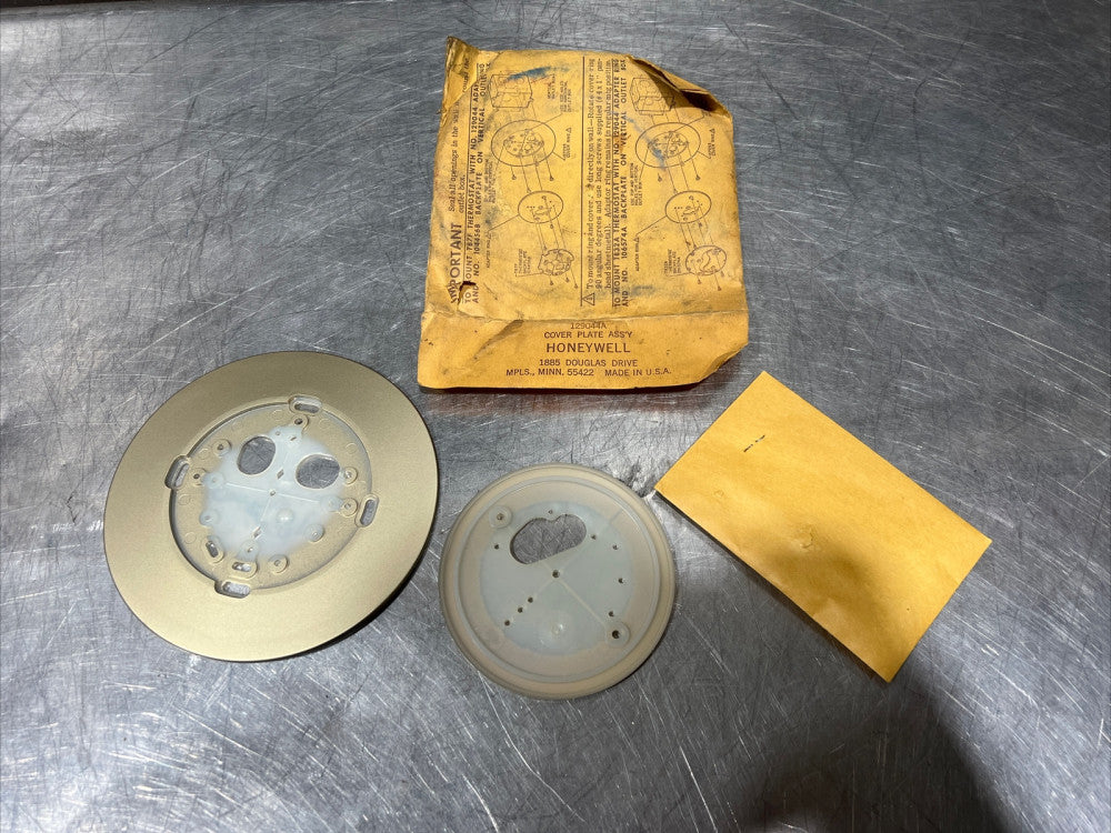HONEYWELL 129044A 6"ADAPTOR PLATE FOR T87 (GOLD) Nos Surplus