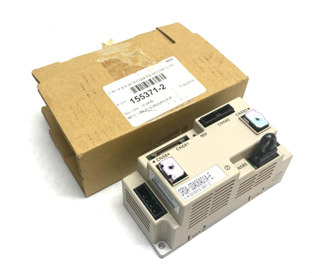 Yaskawa SRDA-SDA06A01A-E Servo Amplifier DX100 2A Cont, 6.5A Max