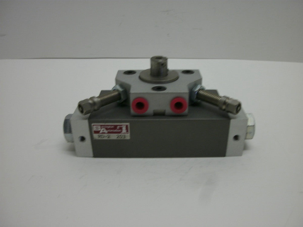 BARINGTON AUTOMATION RD-2 ROTARY ACTUATOR 180 DEGREES ADJUSTABLE 0.75" BORE NNB