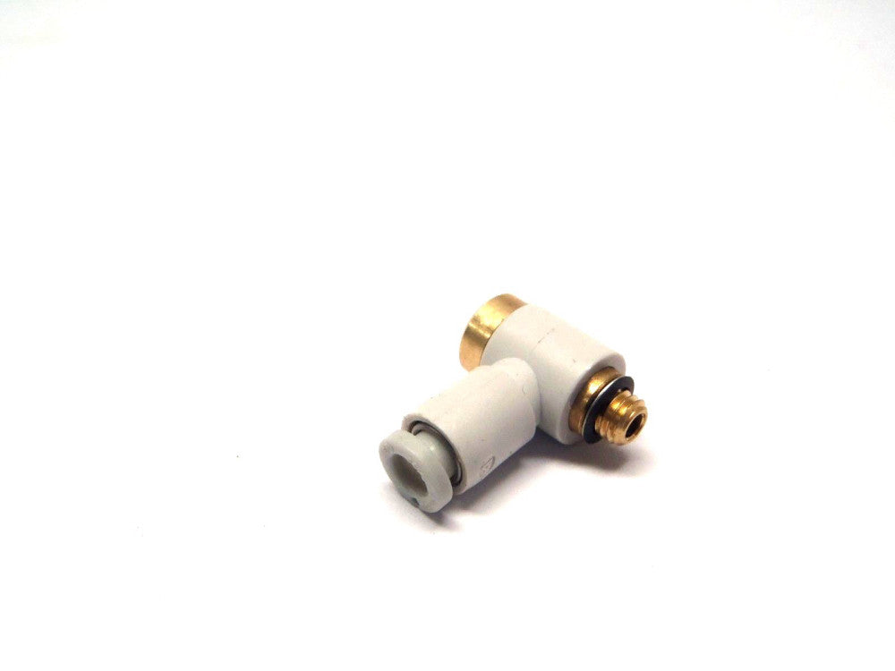 SMC KQ2VS04-M5A Pneumatic Tee Threaded-To-Tube Adapter M5 x 0.8 4mm LOT OF 7
