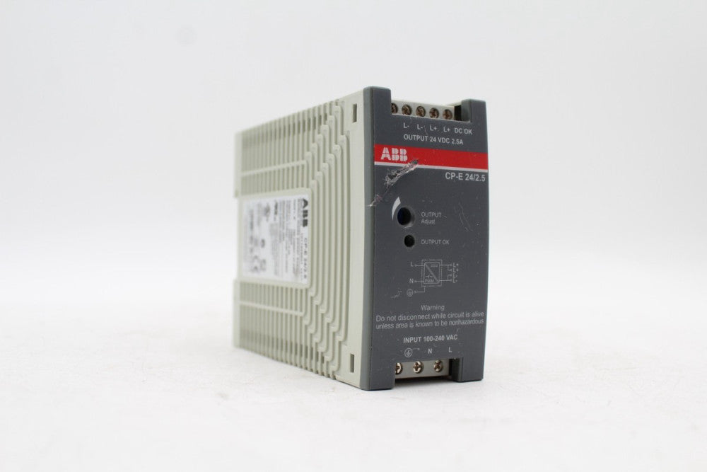 ABB CP-E 24/2.5 2.5 Amp Power Supply *Read