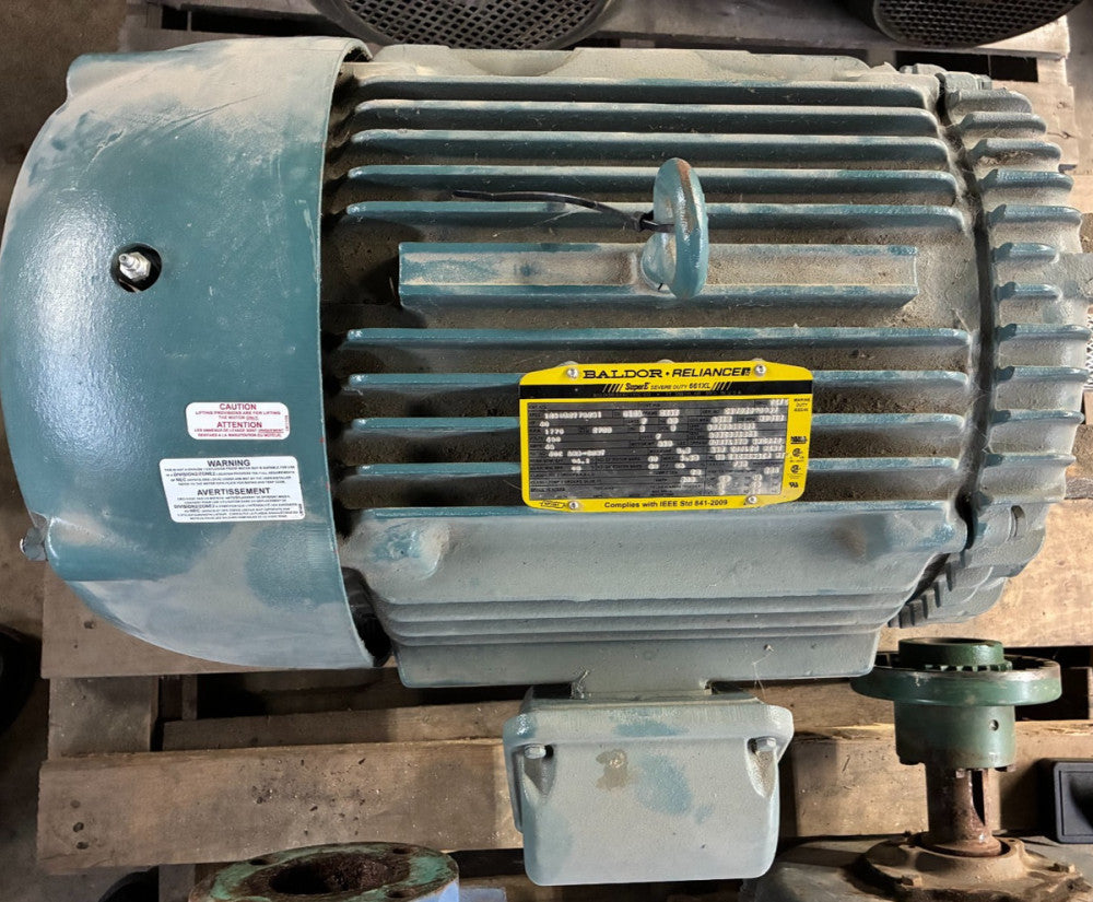 BALDOR RELIANCE SUPER E SEVERE DUTY 661XL ELECTRIC MOTOR SPEC: 12H852Y762G1