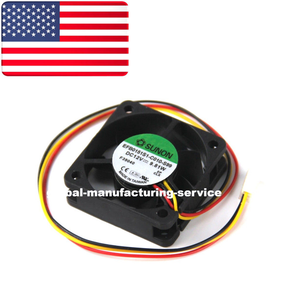 NEW Sunon EFB0151S1-C010-S99 CPU Cooling Fan - US Stock