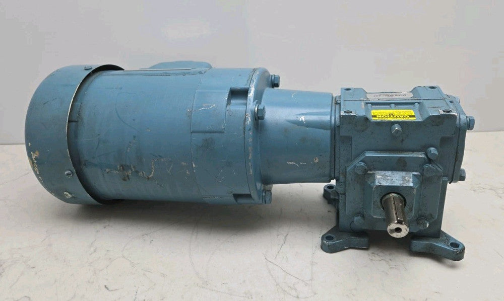 Electra Gear 1/2Hp Gearmotor 3Ph 1725Rpm 480V Gear Reducer CK50TC-17ALC510RW