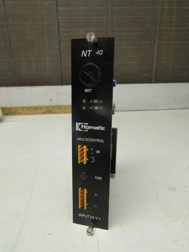 B&R HOMATIC MULTICONTROL NT40 ECNT40-0 REV 02.00 POWER MODULE XLNT USED TAKEOUT 