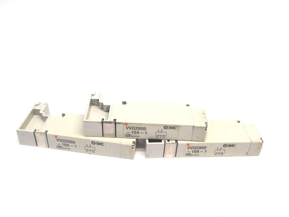 SMC VVQ2000-10A-1 Manifold Blanking Plate 0.1-0.7MPa LOT OF 3