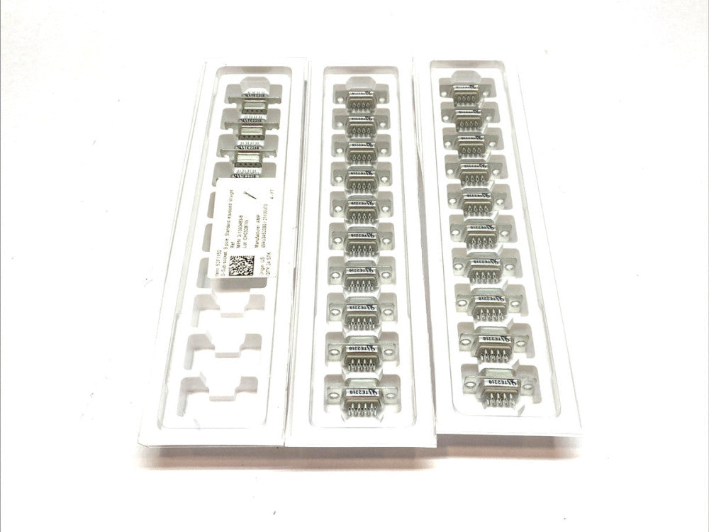 AMP 3‑1393483‑8 D‑Sub Receptacle 9‑Pole LOT OF 24