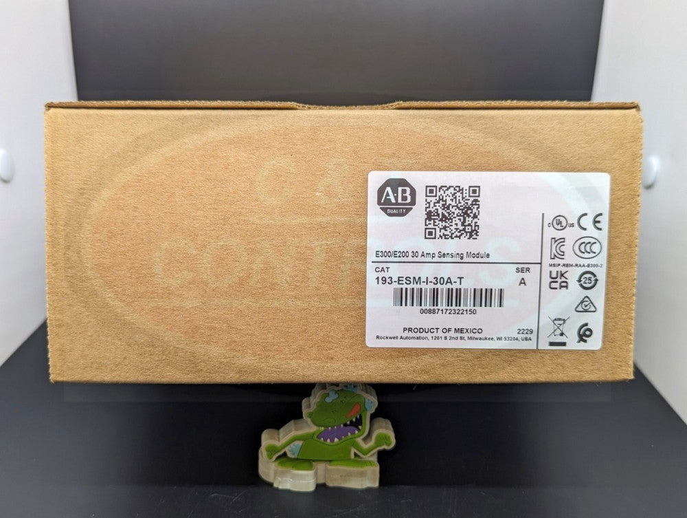 Allen Bradley 193-ESM-I-30A-T E300 Overload Relay Module .5-30A New In Box USA