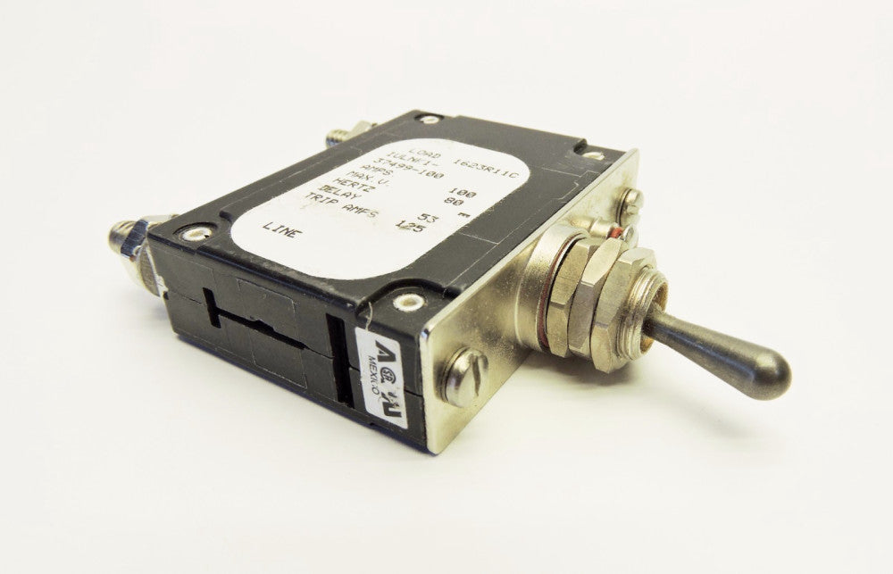 Sensata Circuit Breaker Switch 100A 1623R11C IULNK1-37499-100 80V Delay 53 New