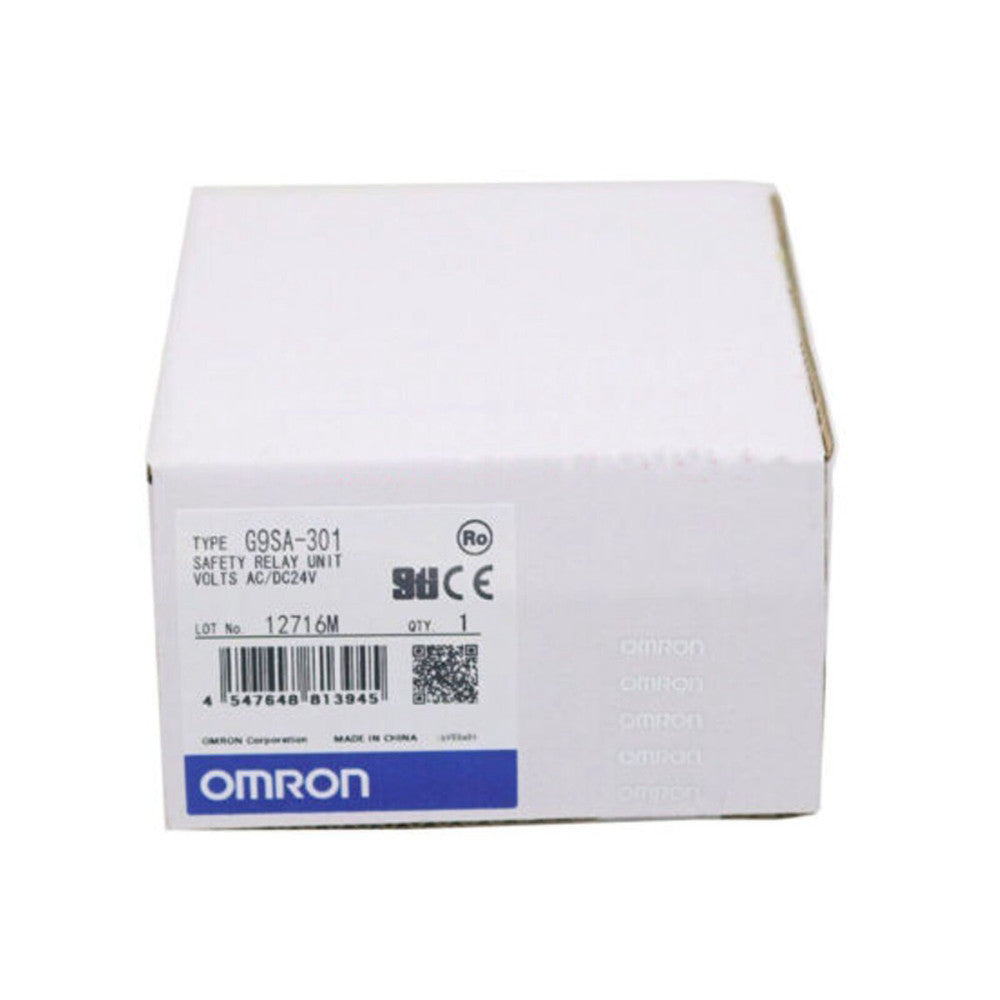 Omron G9SA-301 Safety Relay 24 V AC/DC G9SA301 New In Box Free Shipping