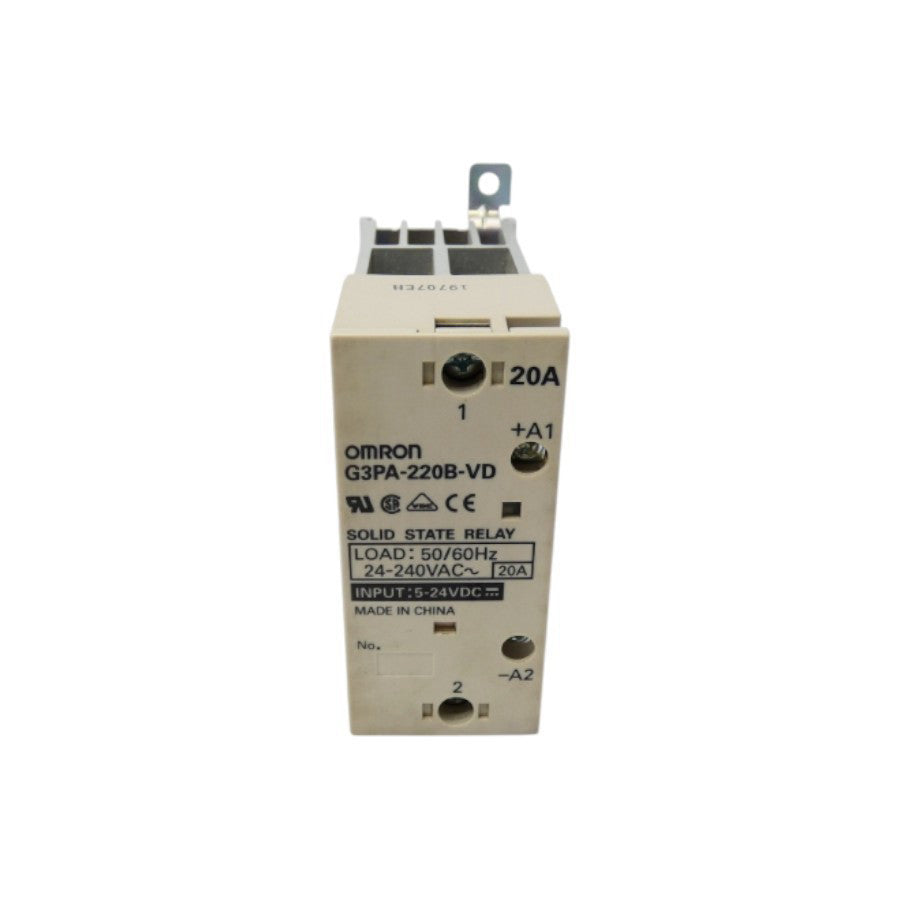 OMRON G3PA-220B-VD 24-240VAC 20A NSNP