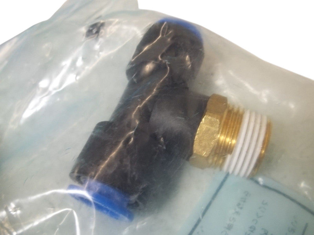 LOT OF 5 SMC KQT10-03S FITTINGS NSMP