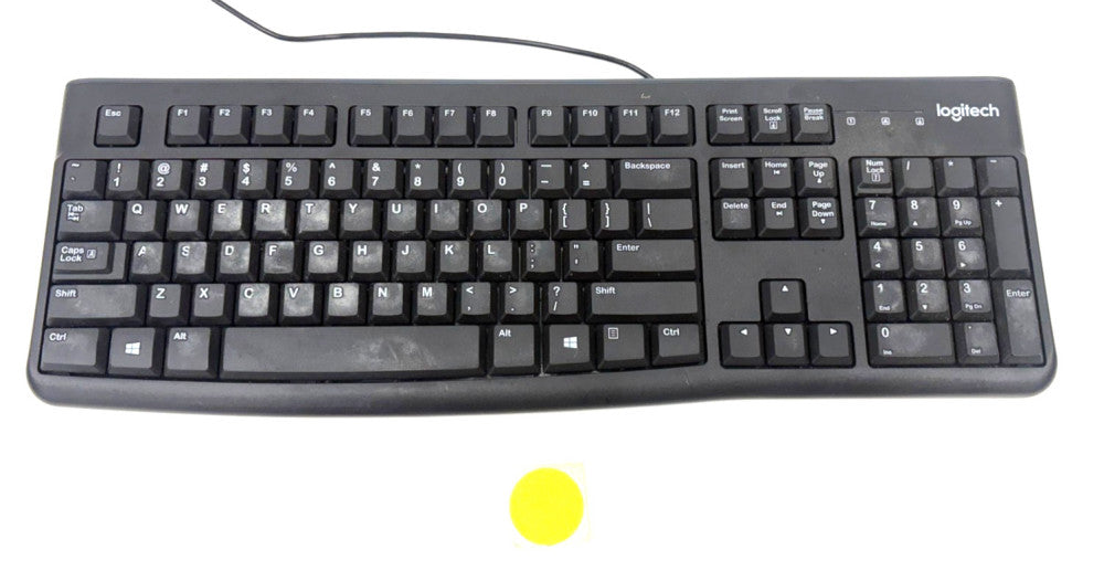 LOGITECH K120 KEYBOARD BLACK OAL 17-5/8"