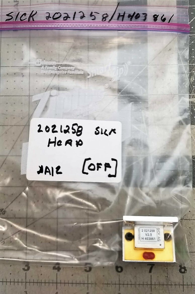 Sick Optic 2021258 W/Screws FOR PLS101 Tested Working Pull [OFF]