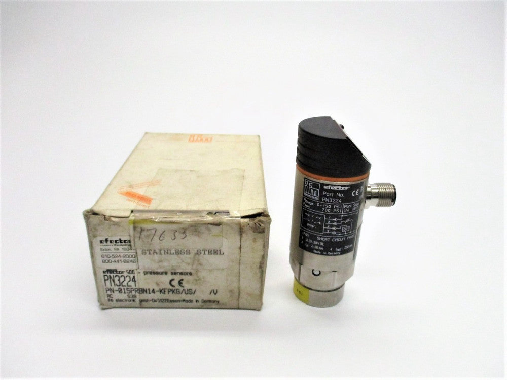 IFM EFECTOR PN3224 150PSI NSMP