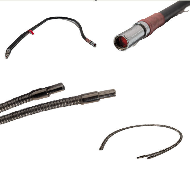 Lot of 2: Unknown Hose, Sensor, Wire, Fiber Optic, Connector, Cables
