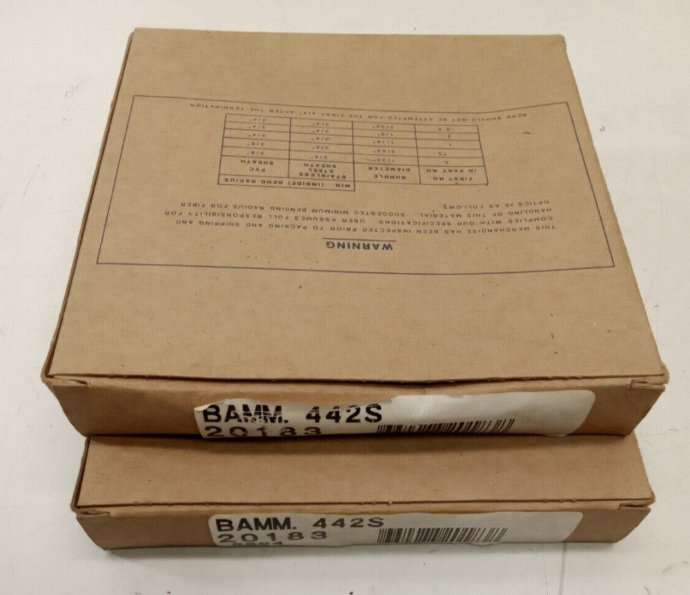Banner Engineering BAMM.442S 20183 Fiber Optic Cable(Lot Of 2)