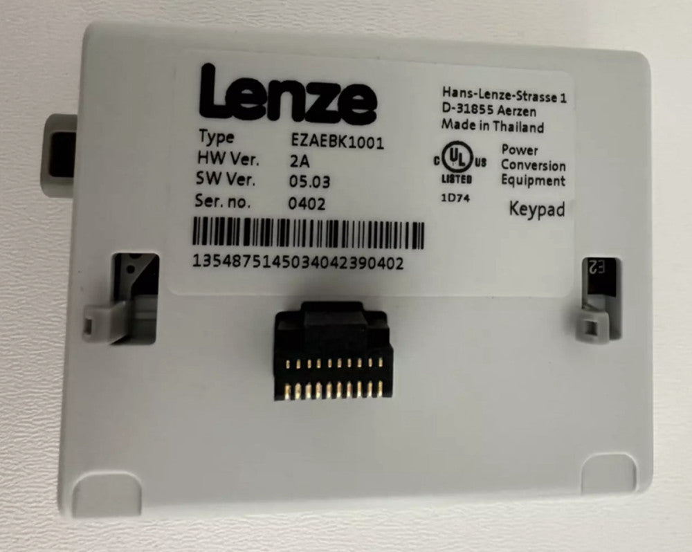 One Brand New LENZE EZAEBK1001 Keypad Inverter Programming Panel