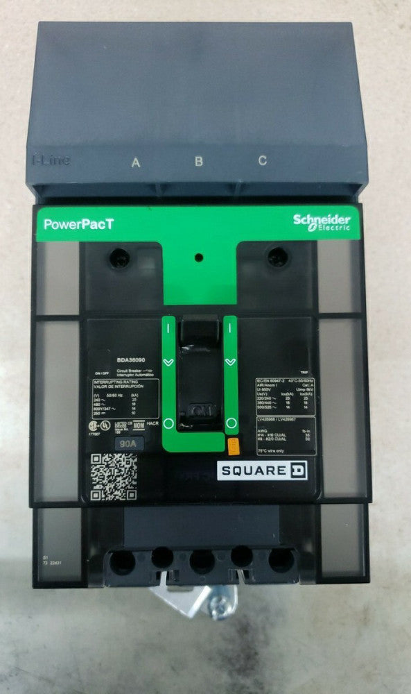 Square D BDA36090 Molded Case Circuit Breaker NTO