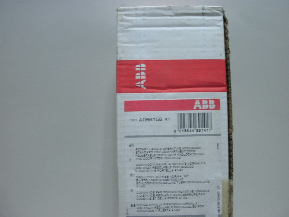 ABB 1SDA066158R1 ROTARY HANDLE OPERATING MECHANISM A1-A2 NEW IN BOX
