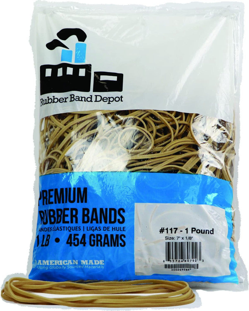 Rubber Bands, , Size #117, Approximately 220 Rubber Bands Per Bag, Rubber Ban...