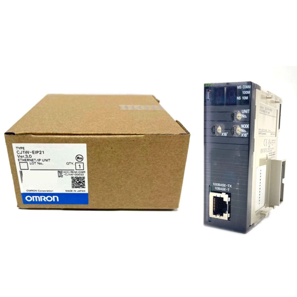 OMRON CJ1W-EIP21 CJ1WEIP21 ETHERNET IP UNIT NETWORK CONTROLLER PLC MODULE NEW