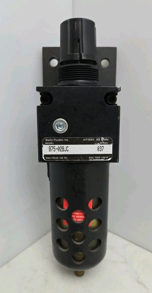 Watts B75-02BJC Pneumatic Filter Regulator 1/4" Npt 150 Psi Max Pressure 