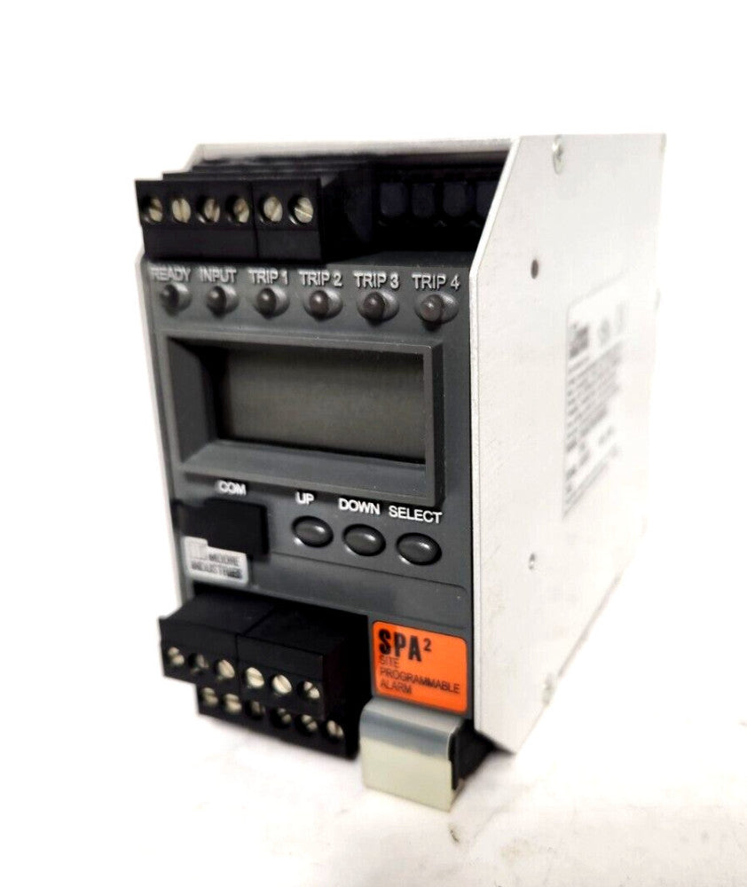 MOORE INDUSTRIES SPA2 SPA2/HLPRG/4PRG/24DC (DIN) PROGRAMMABLE ALARM NO ...