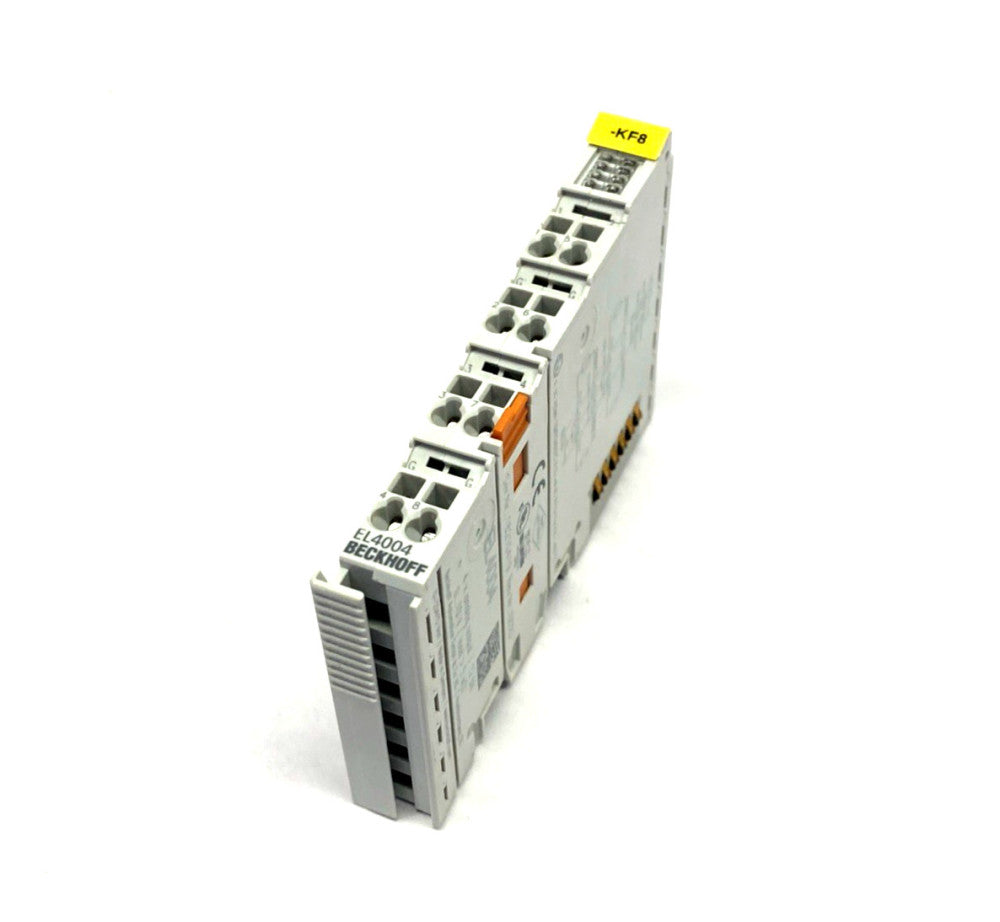 Beckhoff EL4004 EtherCAT Terminal, 4-Channel Analog Output, 12 Bit
