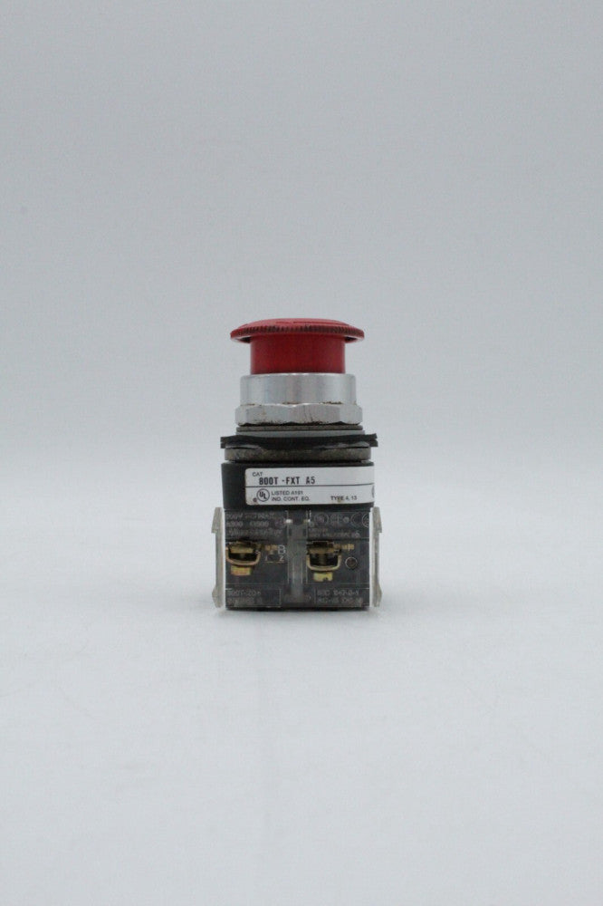 Allen-Bradley 800T-FXT A5 2-Position Red Twist Push Button