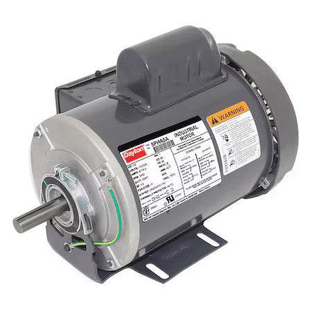 Dayton 5Pha5a Capacitor-Start General Purpose Motor, 1/2 Hp Hp, 115/230V Ac
