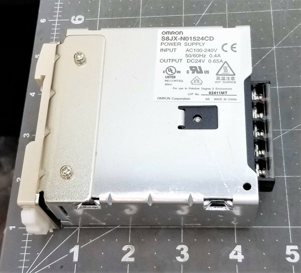 OMRON DIN MOUNT Switching/Power supply S8JX (S8JX-N01524CD) [B2B3]