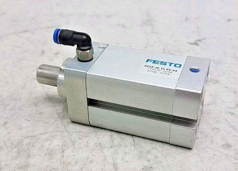 Festo DFSP-20-15-PS-PA Pneumatic Stopper Cylinder 15mm Stroke 20mm Piston Dia 