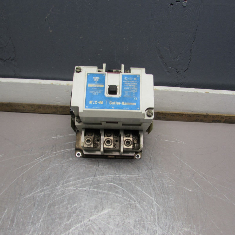 EATON / CUTLER-HAMMER CN15NN3 , SZ 4 CONTACTOR ,120 COIL, TAKEOUT!   MAKE OFFER!