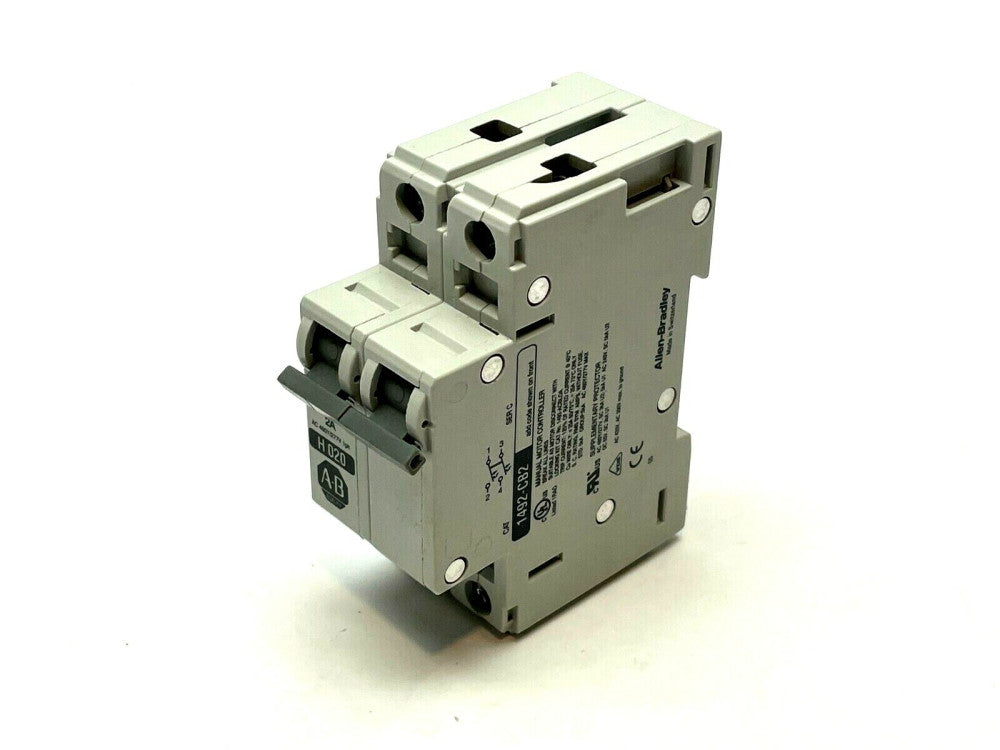 Allen Bradley 1492-CB2H020 Ser. C Circuit Breaker 2A 277V 1PH