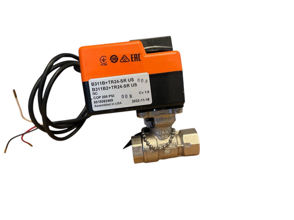 Belimo TR24-SR-T US, Characterized Control Valve (CCV), 1/2″, 3-way, valve