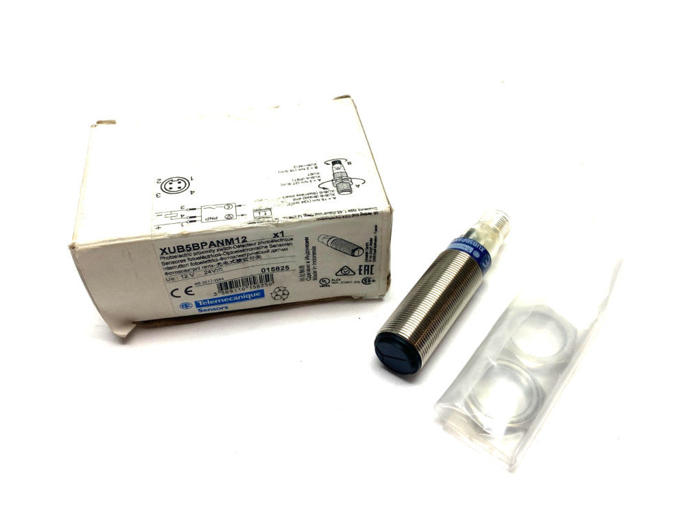 Telemecanique XUB5BPANM12 Photoelectric Proximity Sensor, XU, XUB, Diffuse