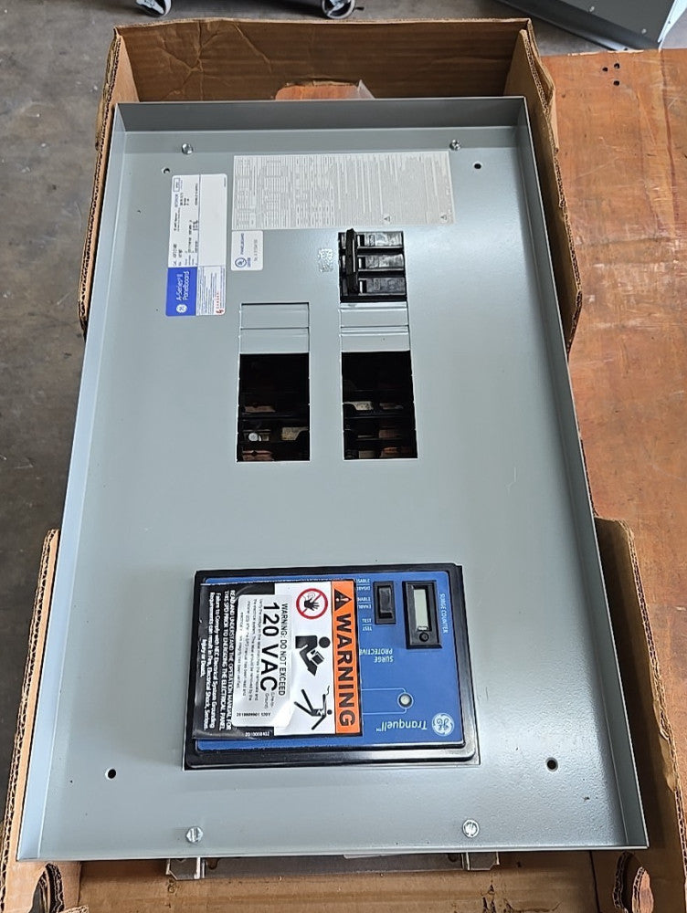 GE Lightning Interior Panel INTERIOR AQF3121ABX 100A SURGE PROTECTIVE 120V  MCB