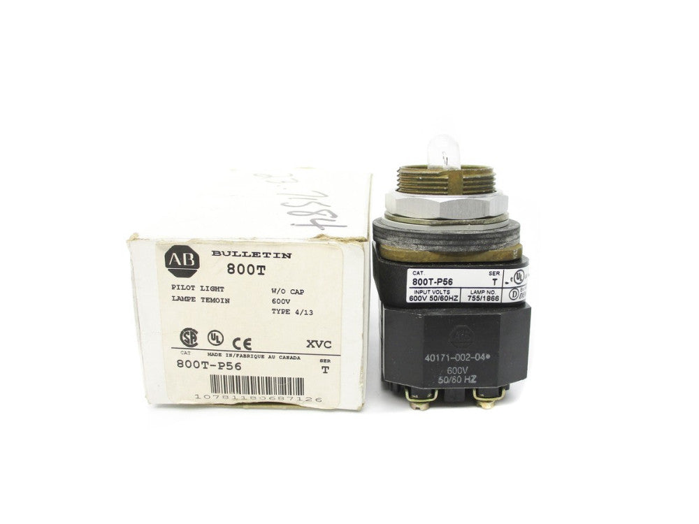 ALLEN BRADLEY 800T-P56 SER. T (WH) NSMP