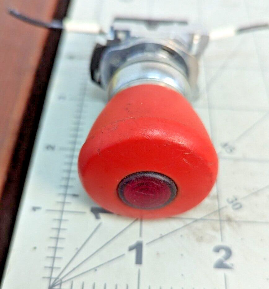 Allen-Bradley Red Mushroom Button, LED Emergency Stop 800F-N3W [OF25]