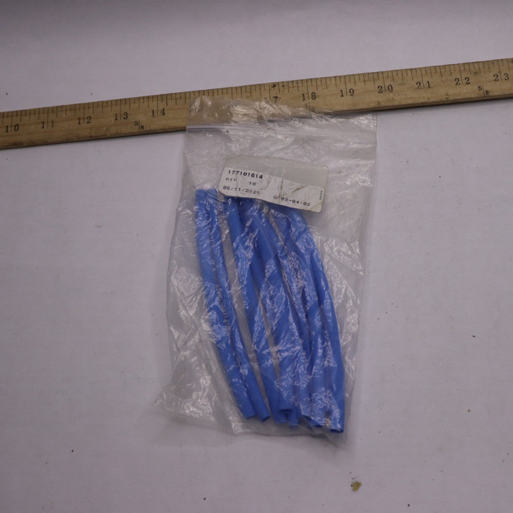Heat Shrink Tubing Blue 16-14-Ga 6" 177106114