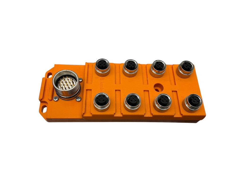 1 PC LUMBERG AUTOMATION ASBSV 8/LED 5 M12 Distribution Module, 8X5-Pin M12 4A
