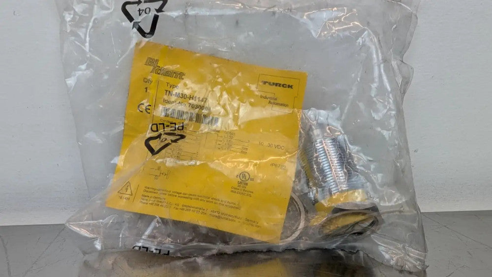 Turck TN-M30-H1147 HF Read/Write Head 7030004 M30x1.5 77mm