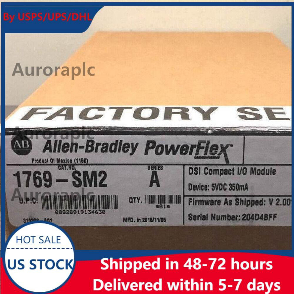 2023 New Sealed AB 1769-SM2 Compact I/O DSI/Modbus Module 1769SM2 US Free Tax