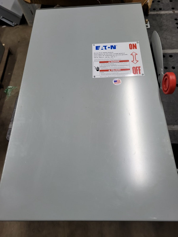 New no Box! Eaton DH264URK Safety Switch Heavy Duty 2P 200A 600V 50Hz Non-Fuse