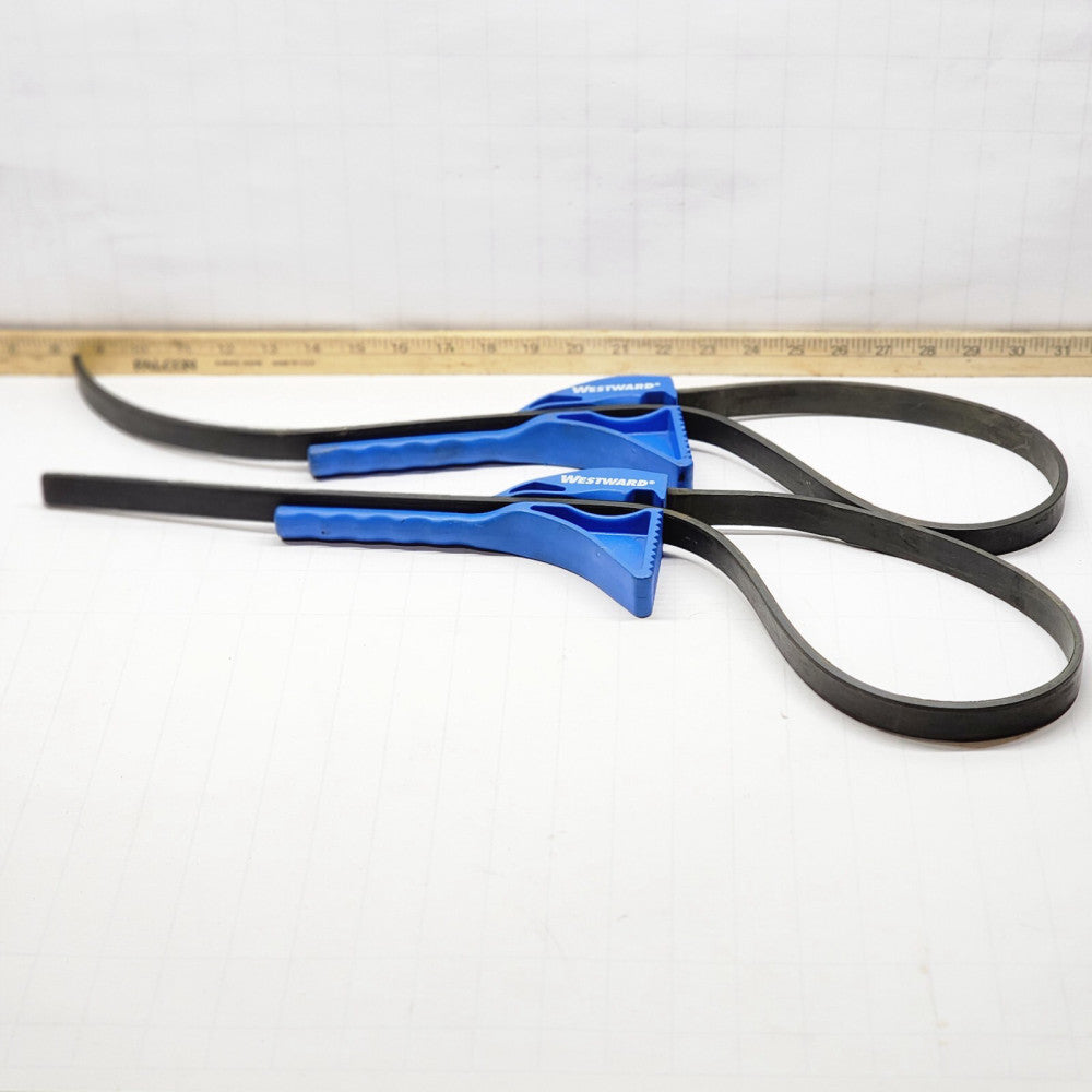 LOT OF 2 WESTWARD BOA CONSTRICTOR STRAP WRENCHES