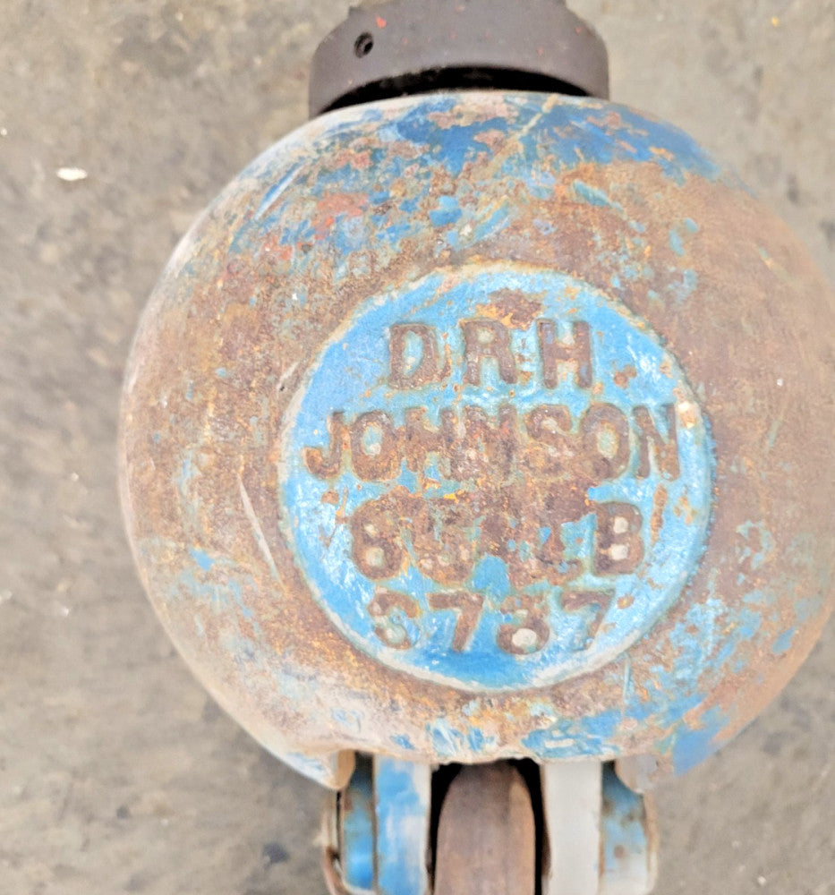 DRH JOHNSON BLUE OVERHAUL CRANE BALL, 85LBS, 3787, 5 TON
