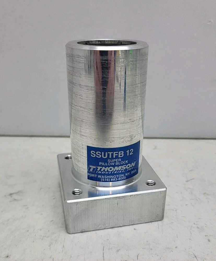 Thomson SSUTFB12 Ball Bushing Bearing Twin Flanged Pillow Block .75"ID 3.95"L
